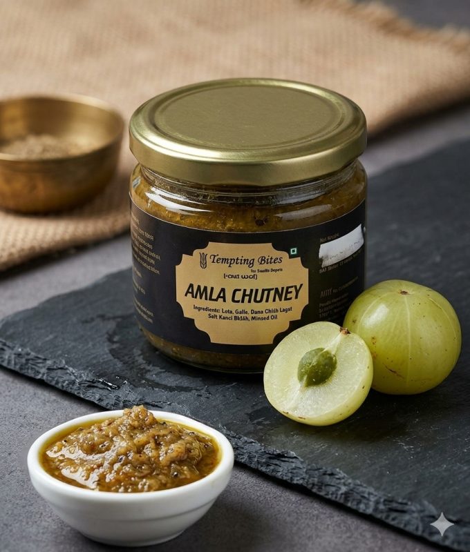 Homemade Amla Chutney by Tempting Bites