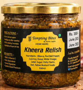 Homemade Kheera Relish by Tempting Bites